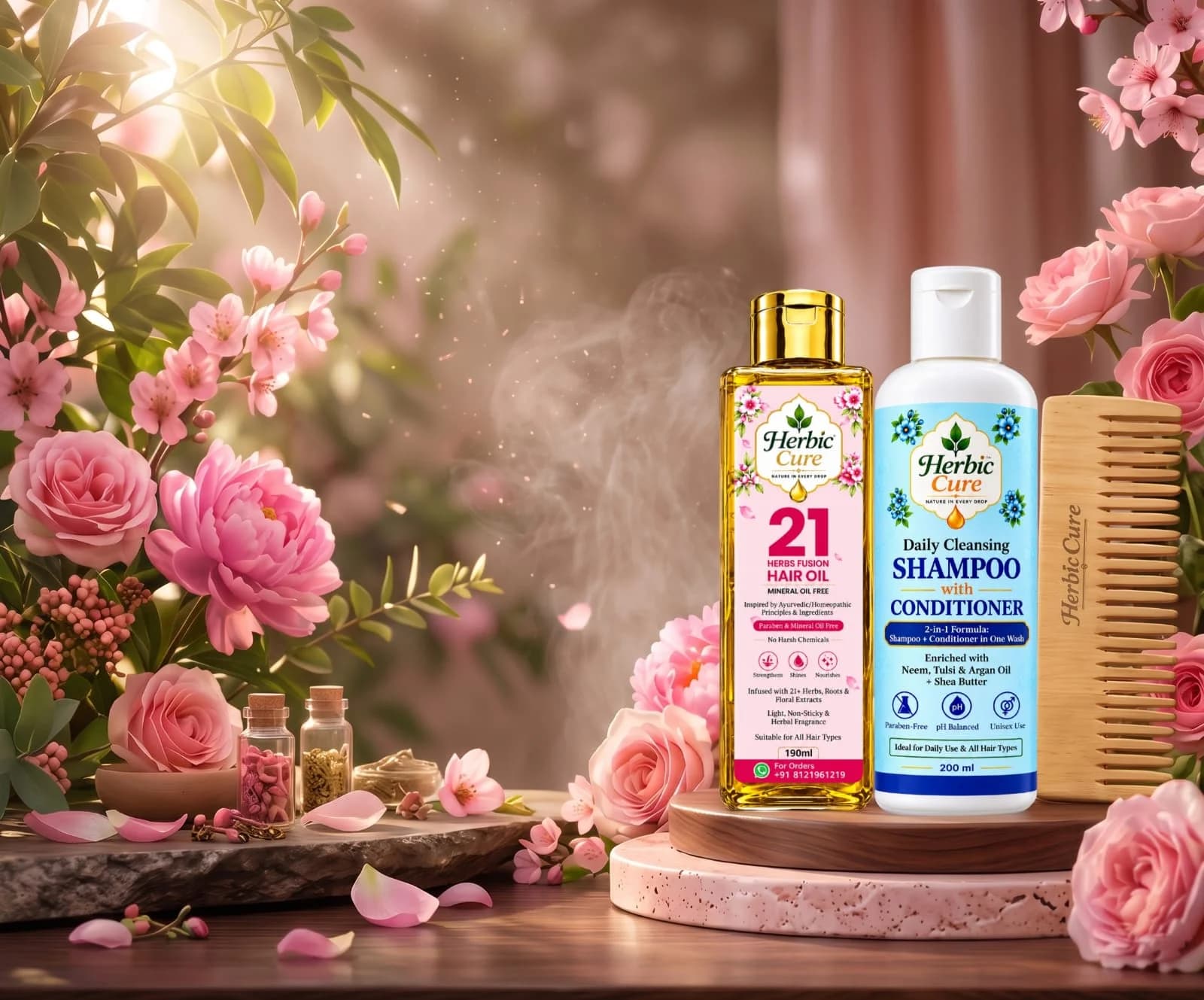 21 Herbs. One Hair Care Ritual.