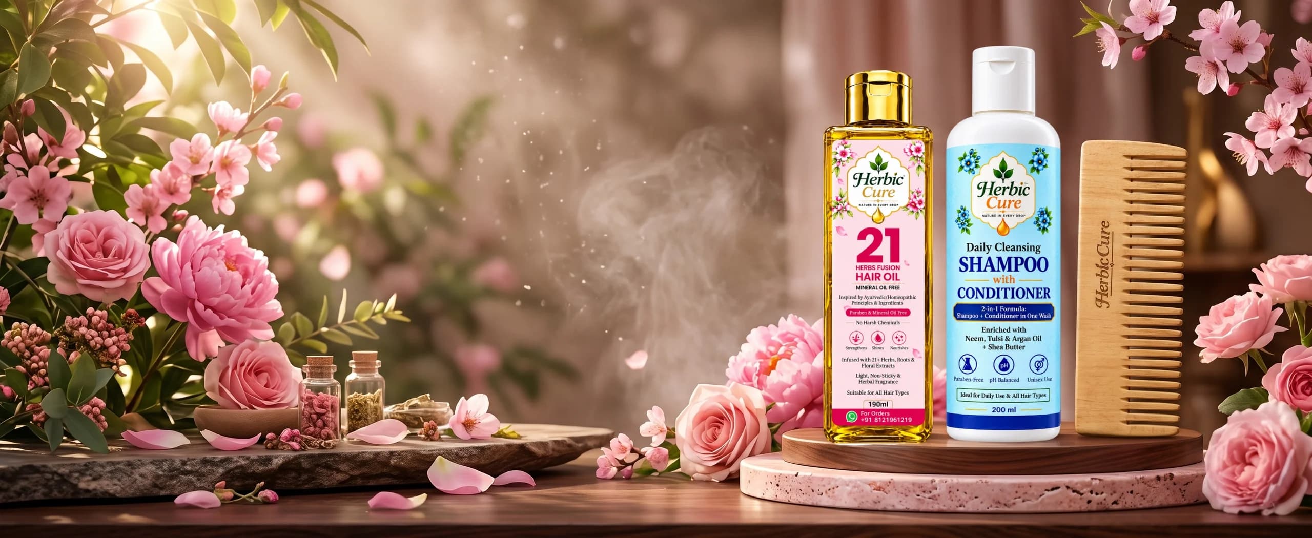 21 Herbs. One Hair Care Ritual.